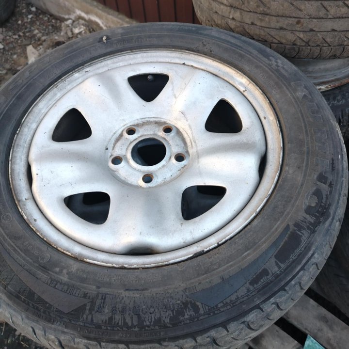 Комплект колёс волга на штампа 205/60 r15