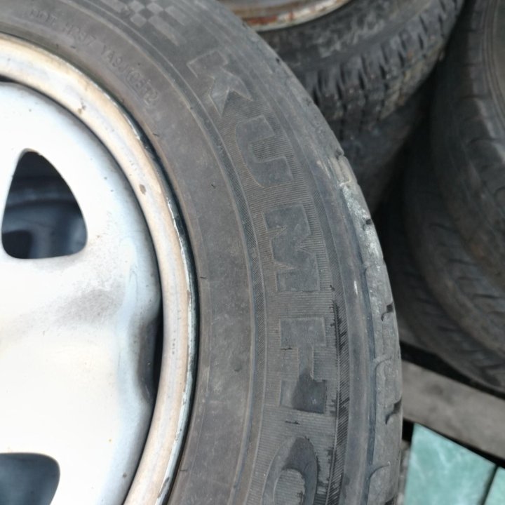 Комплект колёс волга на штампа 205/60 r15