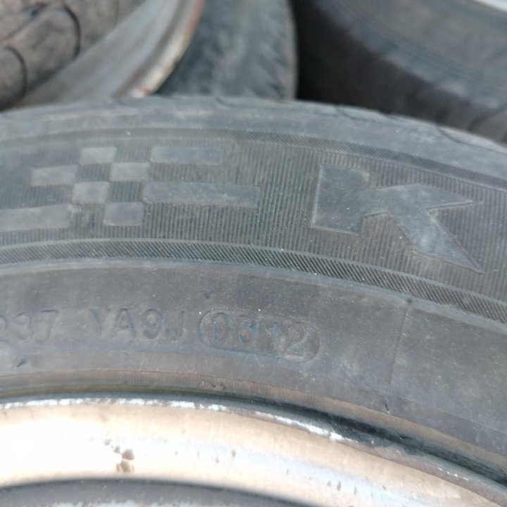 Комплект колёс волга на штампа 205/60 r15