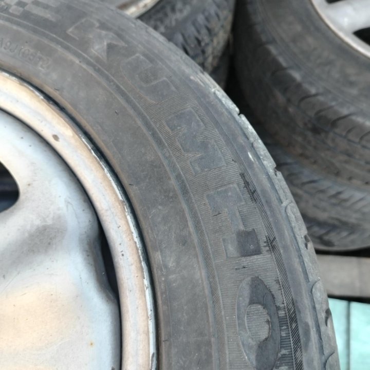 Комплект колёс волга на штампа 205/60 r15