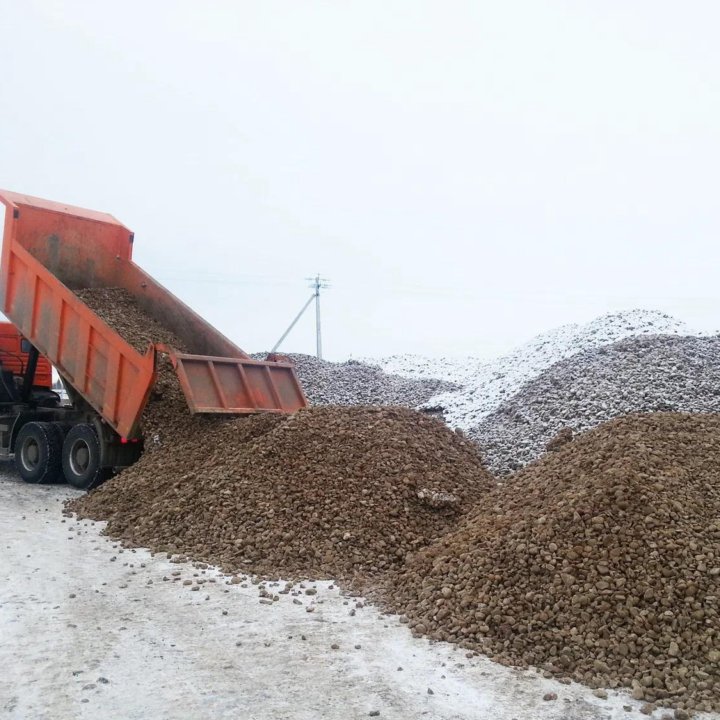 Пгс песчано-гравийная смесь с доставкой от 2 м3