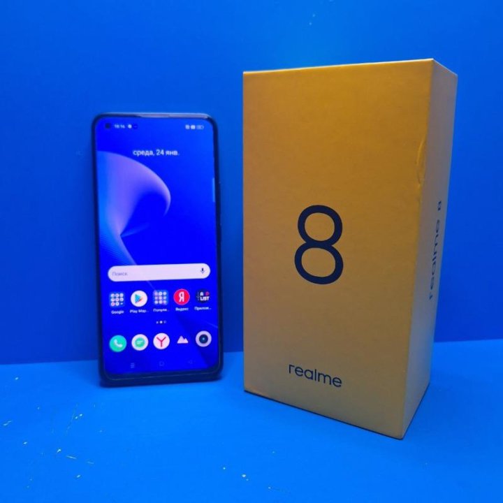 Смартфон realme 8 128 ГБ