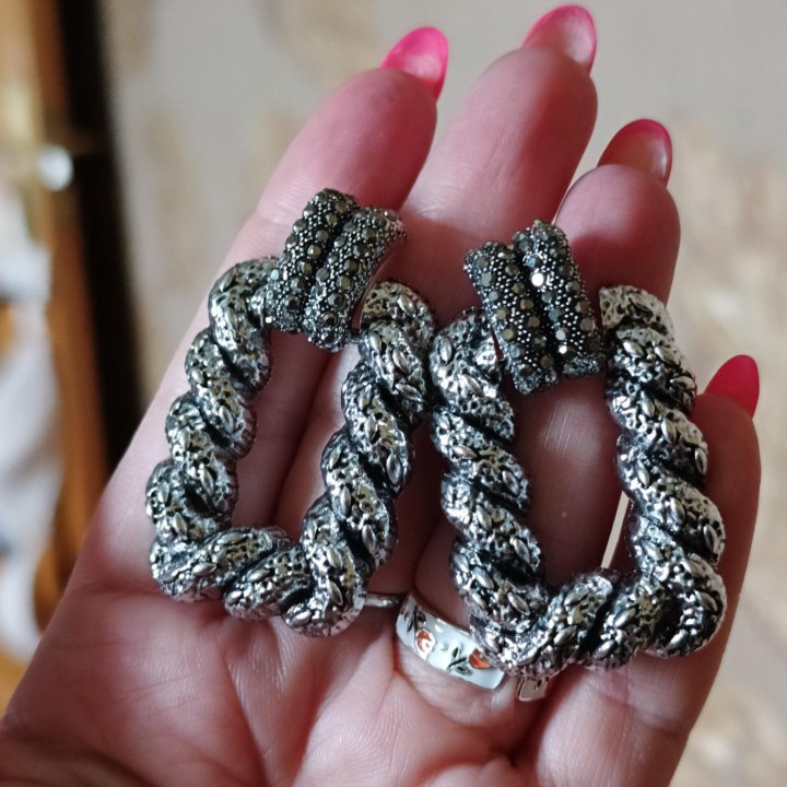 Очень красивые серьги