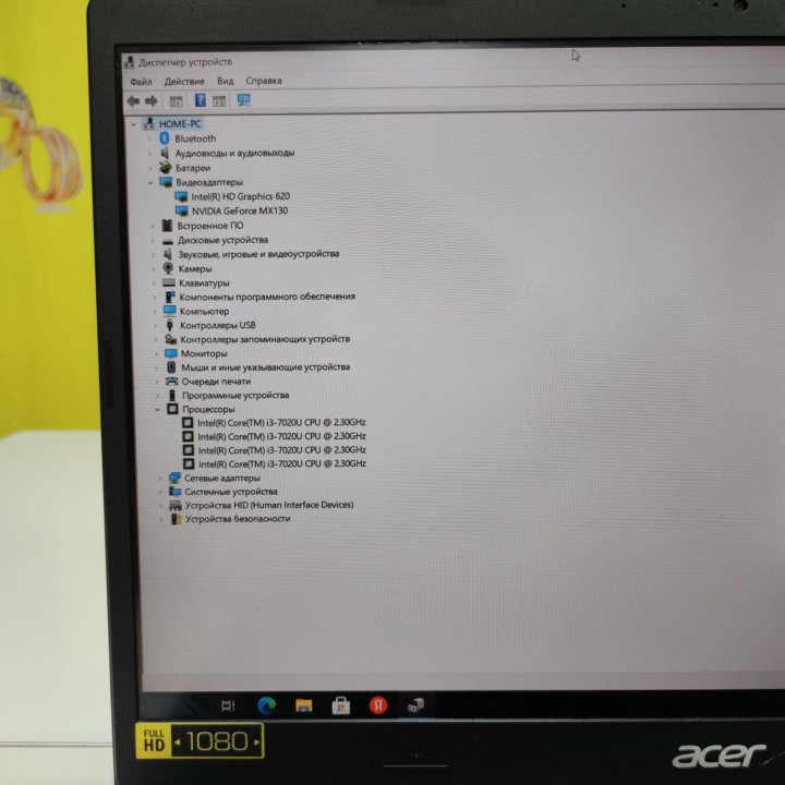 Ноутбук acer i3/MX130/8gb/ssd256/рассрочка