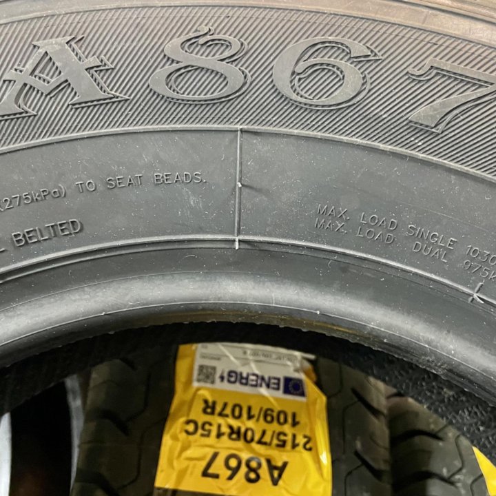 215/70 R15С 109/107R Aplus A867