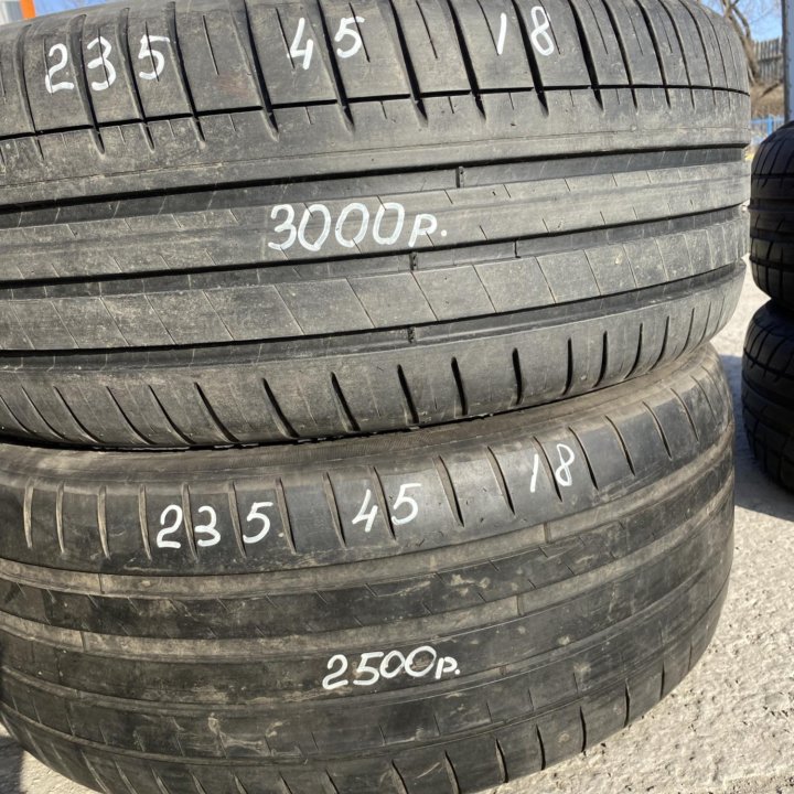 235/45/18 лето поштучно Michelin