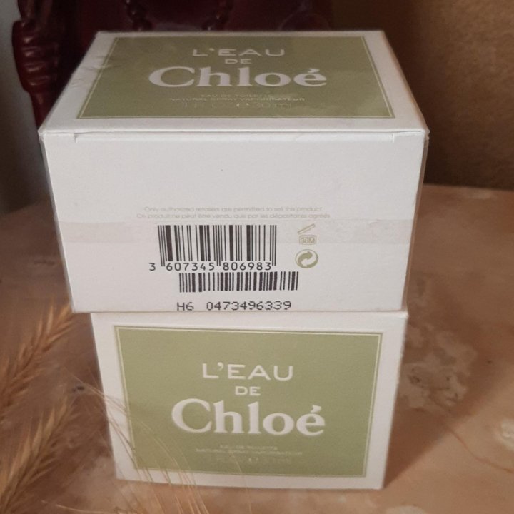 Chloe' L'еau оriginal . винтаж