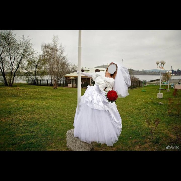 Шикарное свадебное платье-трансформер