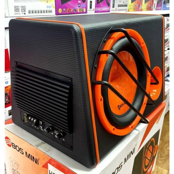 Активный сабвуфер Bos Mini 12 дюймов 800W Новый