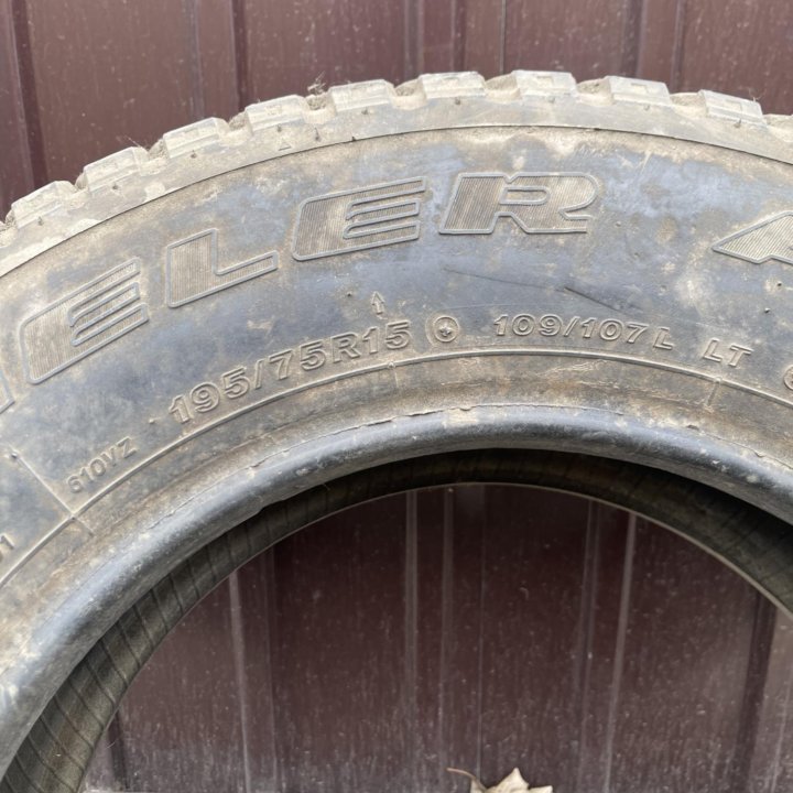 Летняя резина 195/75R15