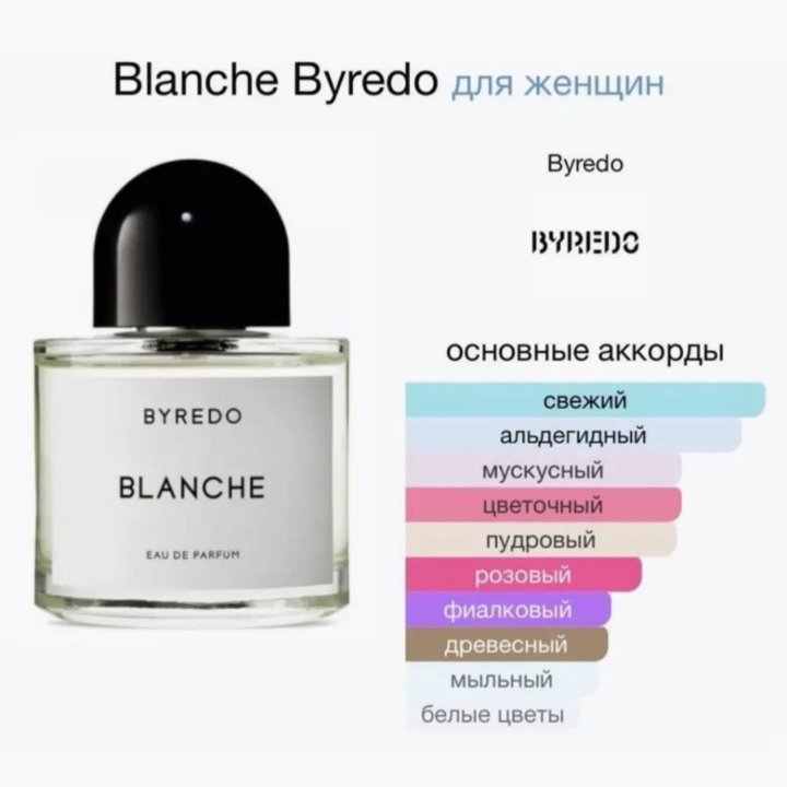 Bydero blanche. 100 мл.