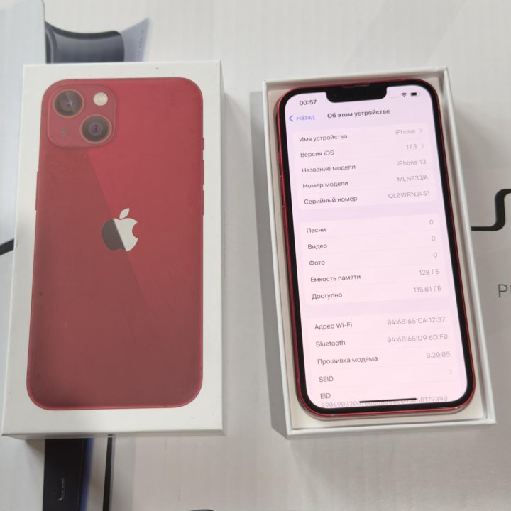 iPhone 13 128gb 88% Product Red