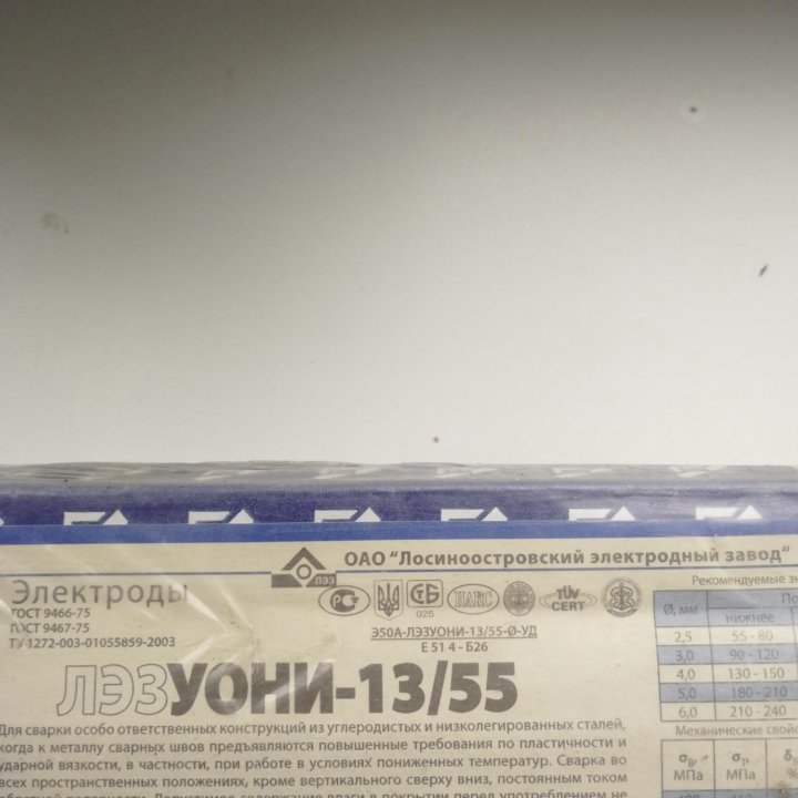Электроды сварочные