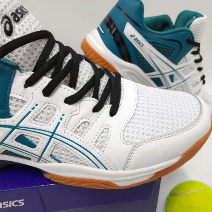 Кроссовки ASICS теннисные артикул 2219 белый синий