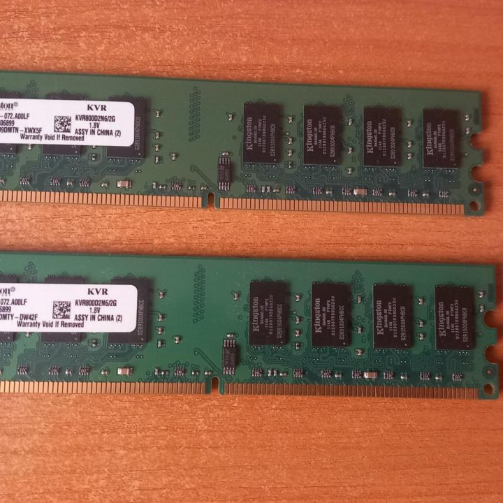 Комплект Kingston DDR2 4GB KVR800D2N6/2GB