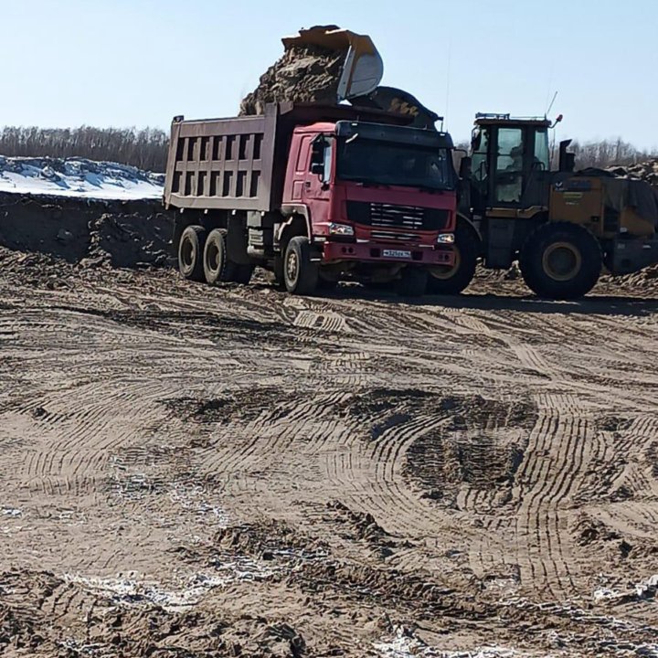 Услуги самосвала 18 кубов.