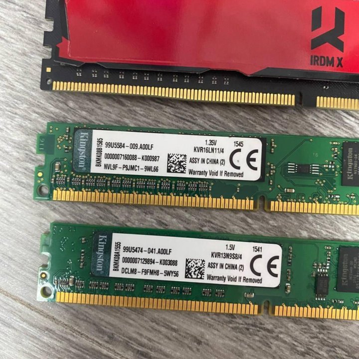 Оперативная память пк DDR 3 DDR 4