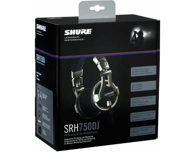 Наушники shure SRH750DJ