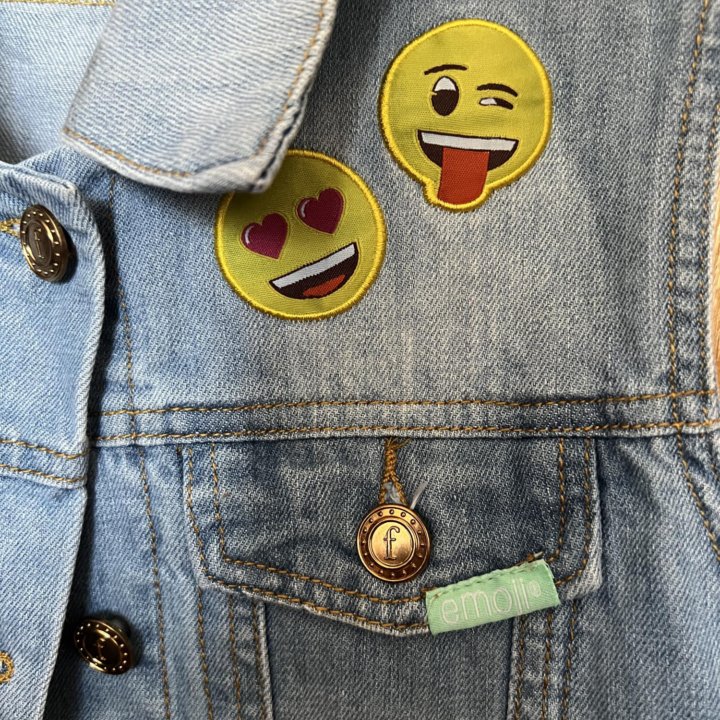 Жилетка джинсовая Faberlic Emoji