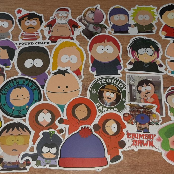 Наклейки South park