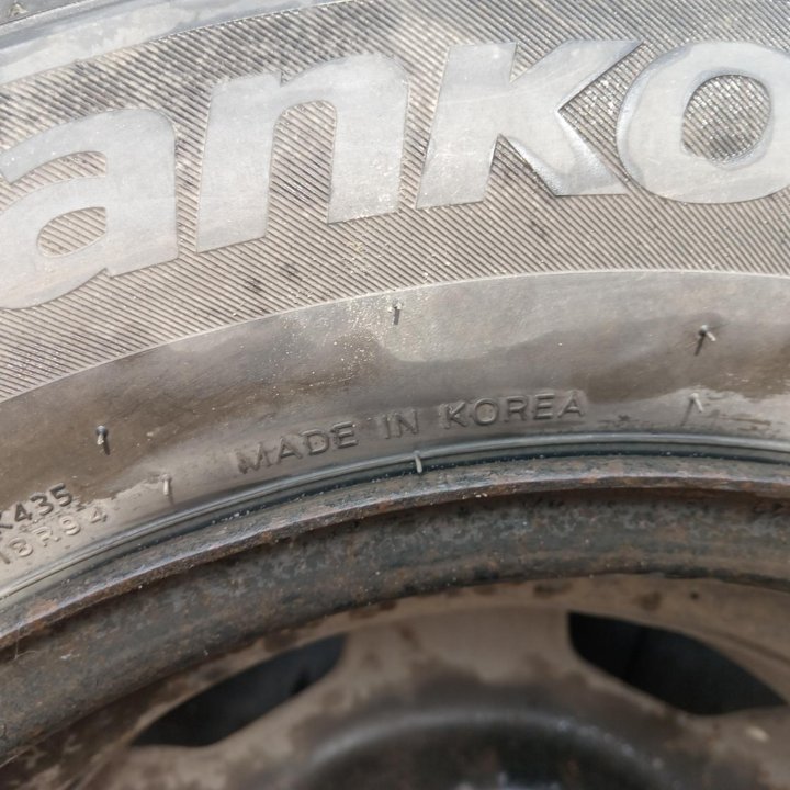 Шины 185 65 R14. Hankook проехал 1500км. Как новые