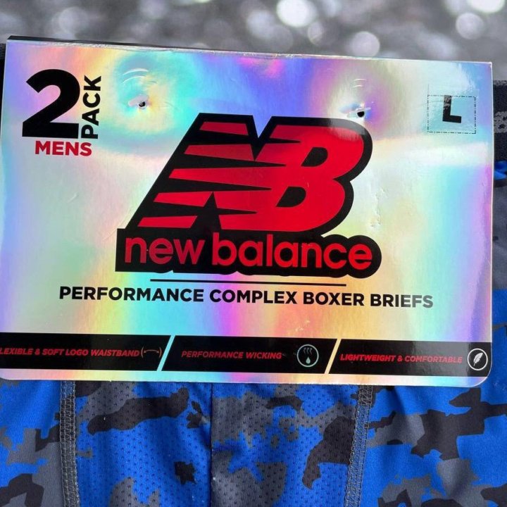 Трусы Мужские боксеры (США, New Balance, набор)