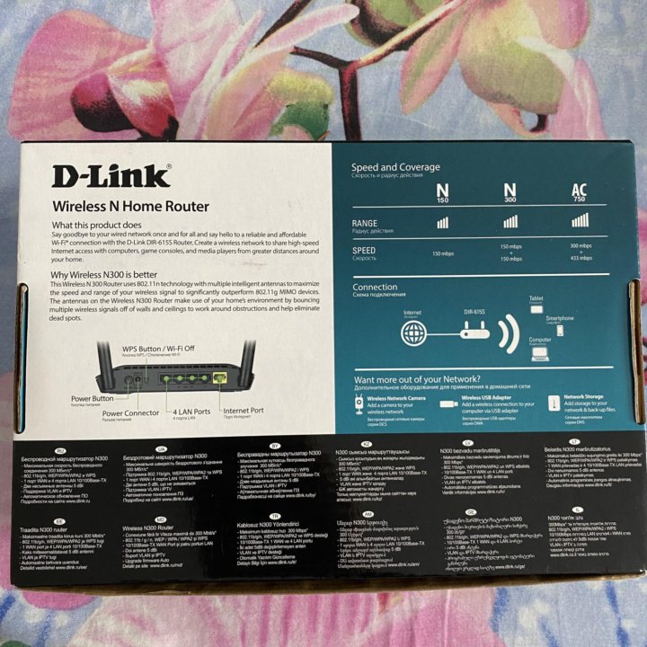 Беспроводной маршрутизатор D-Link DIR-615S