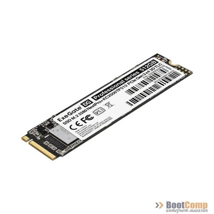 Жесткий диск SSD M.2 512GB ExeGate NextPro+ KC2000TP512 EX282322RUS