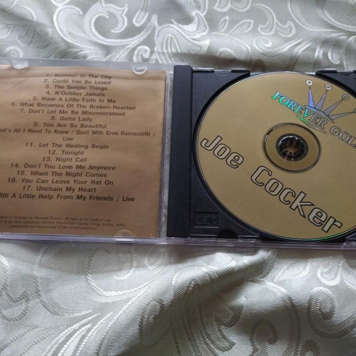 CD-диск JOE cocker. 