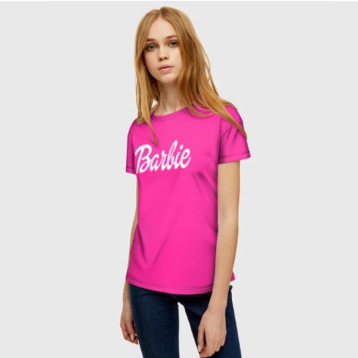 Новая футболка Barbie, M-L