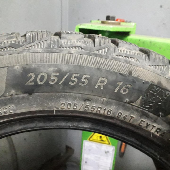 Одна шина Michelin 205 55 R16