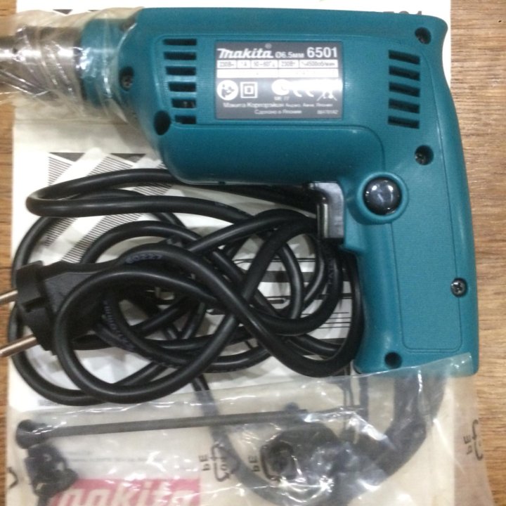 Дрель Makita 6501.Оригинал