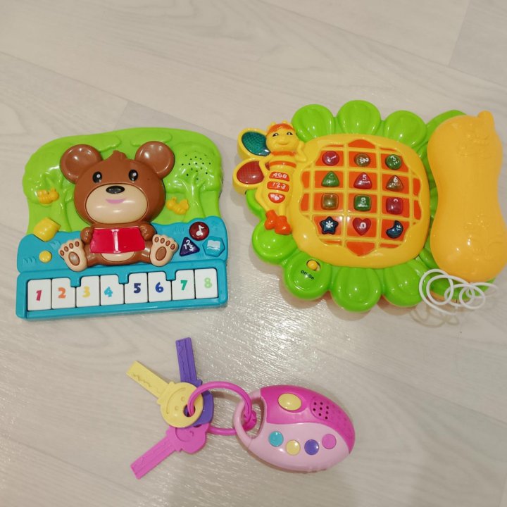 Музыкальные игрушки пакетом