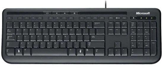 Клавиатура Microsoft Wired Keyboard 600 USB