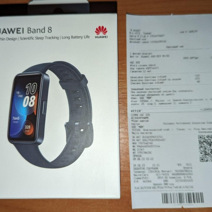 Фитнес-трекер Huawei Band 8 ASK-B19, 1.47