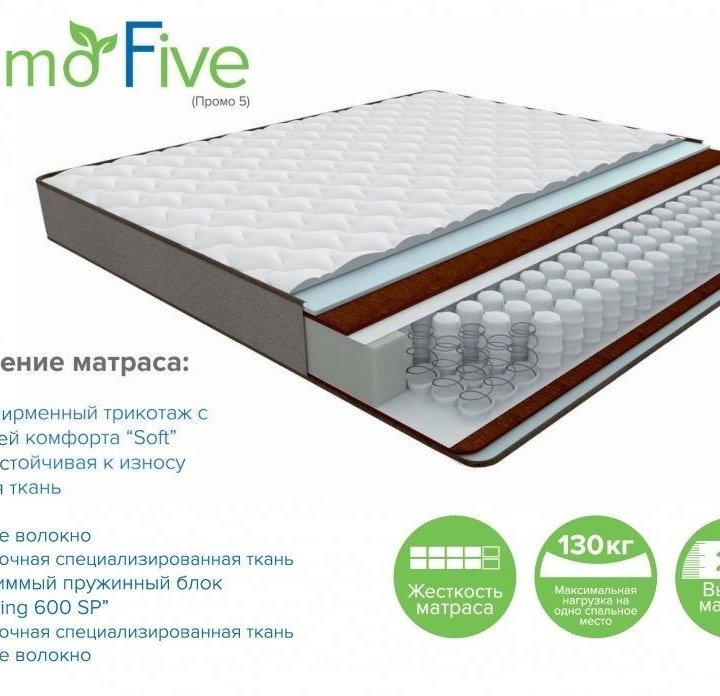 МАТРАС PROMO FIVE, 1600*2000