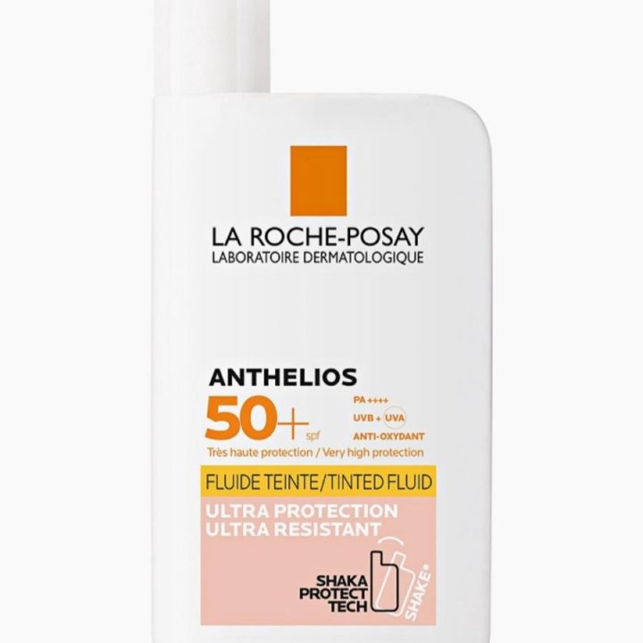 Крем флюид тональный La roche- posay anthelios 50+