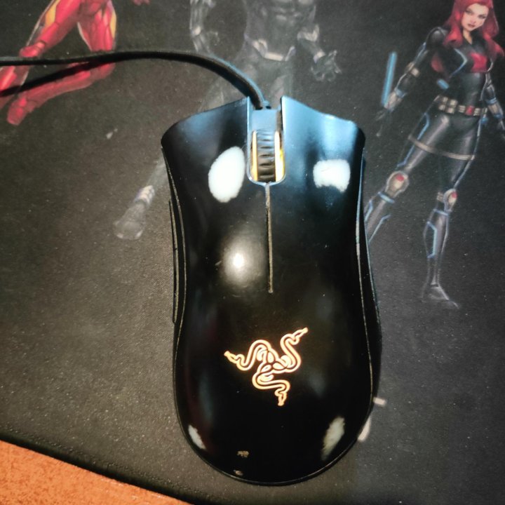 Мышь проводная razer deathadder chroma