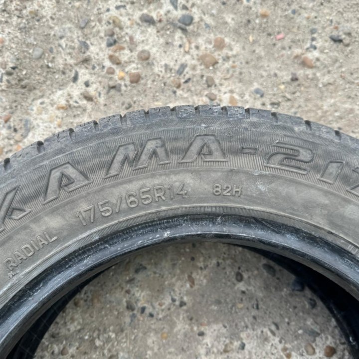 1шт. 175/65 R14 KAMA ЛЕТО