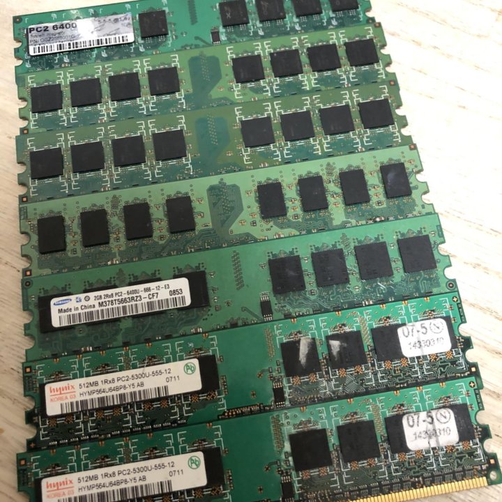 Ddr2 7 планок цена за все