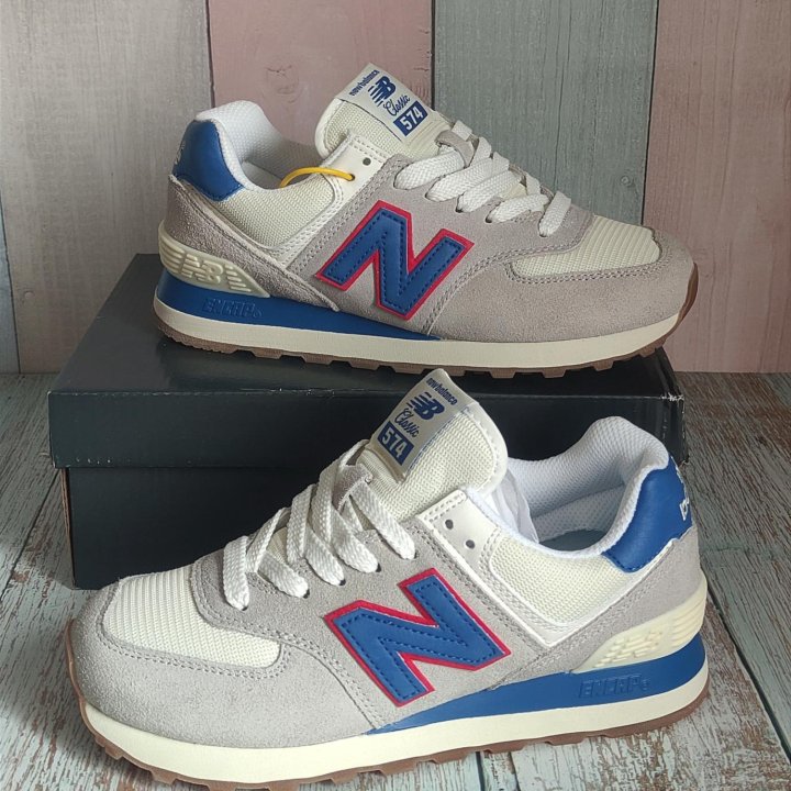 КРОССОВКИ ЖЕНСКИЕ ЗАМШЕВЫЕ NEW BALANCE 574