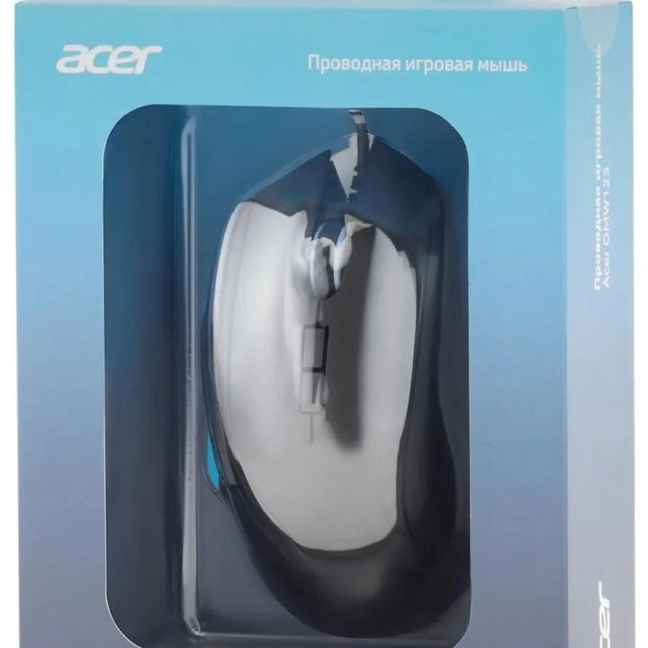 Игровая мышь Acer. 8 кнопок .6400 dpi .RGB.