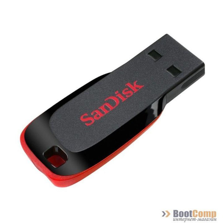 Память USB2.0 Flash Drive 64Gb SANDISK Cruzer Blade [SDCZ50-064G-B35]