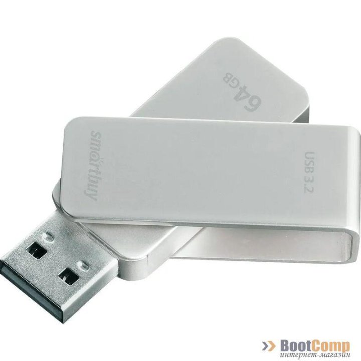 USB 3.0/3.2 Gen.1 Smartbuy 64GB M1 Metal Grey (SB064GM1G)