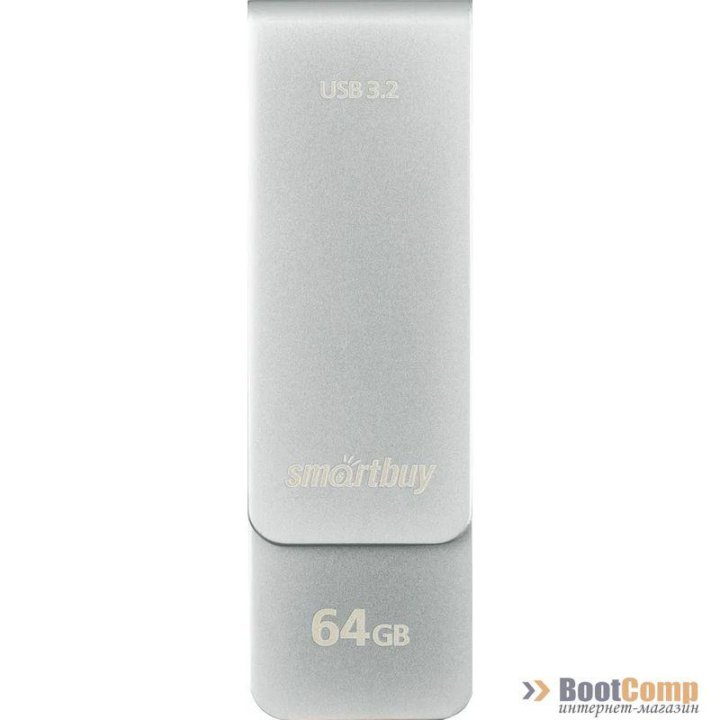 USB 3.0/3.2 Gen.1 Smartbuy 64GB M1 Metal Grey (SB064GM1G)