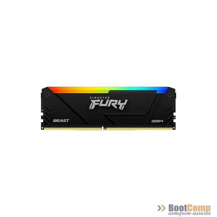 Оперативная память DDR4 32Gb 3200MHz Kingston FURY Beast RGB KF432C16BB2A/32