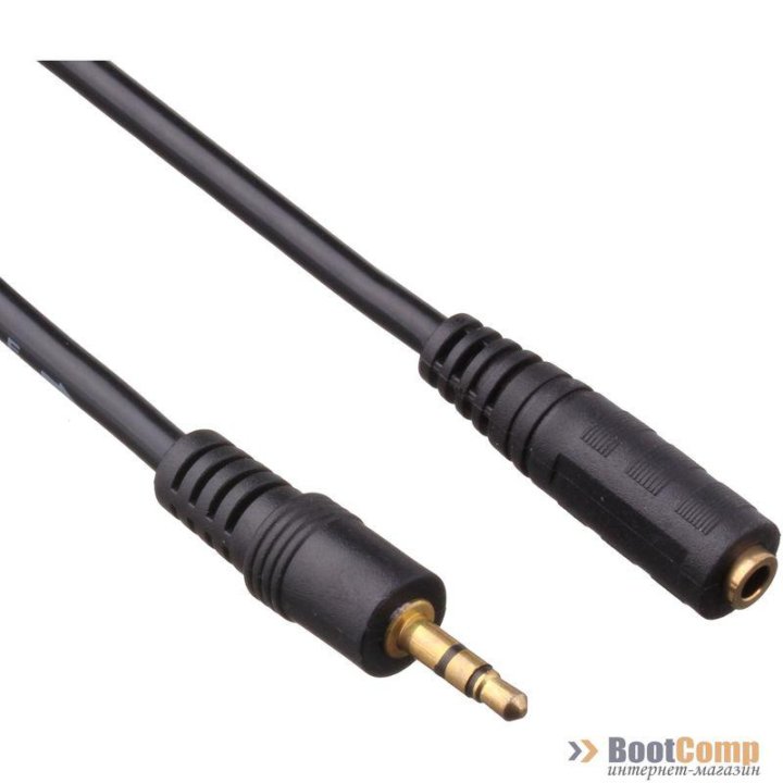 Удлинитель 3.5 mm jack - 3.5 mm jack ExeGate (EX-CCA-423-2.0) 2 метра EX205308RUS