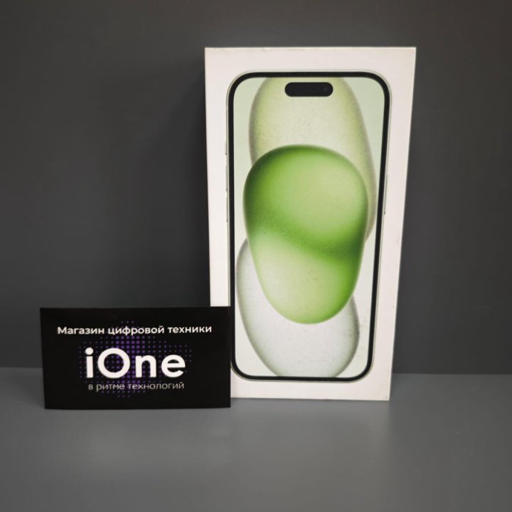 iPhone 15 256Gb (Зеленый/Новый)
