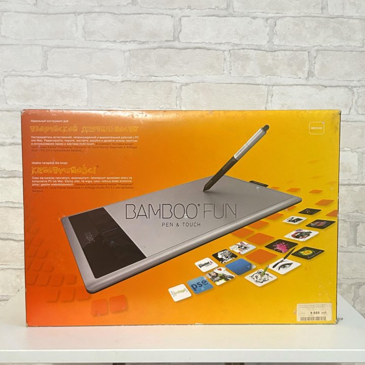 Графический планшет Wacom Bamboo fun