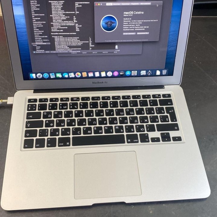 MacBook Air 13 2014. A1466 CORE I5 1400mhz /4gb/12